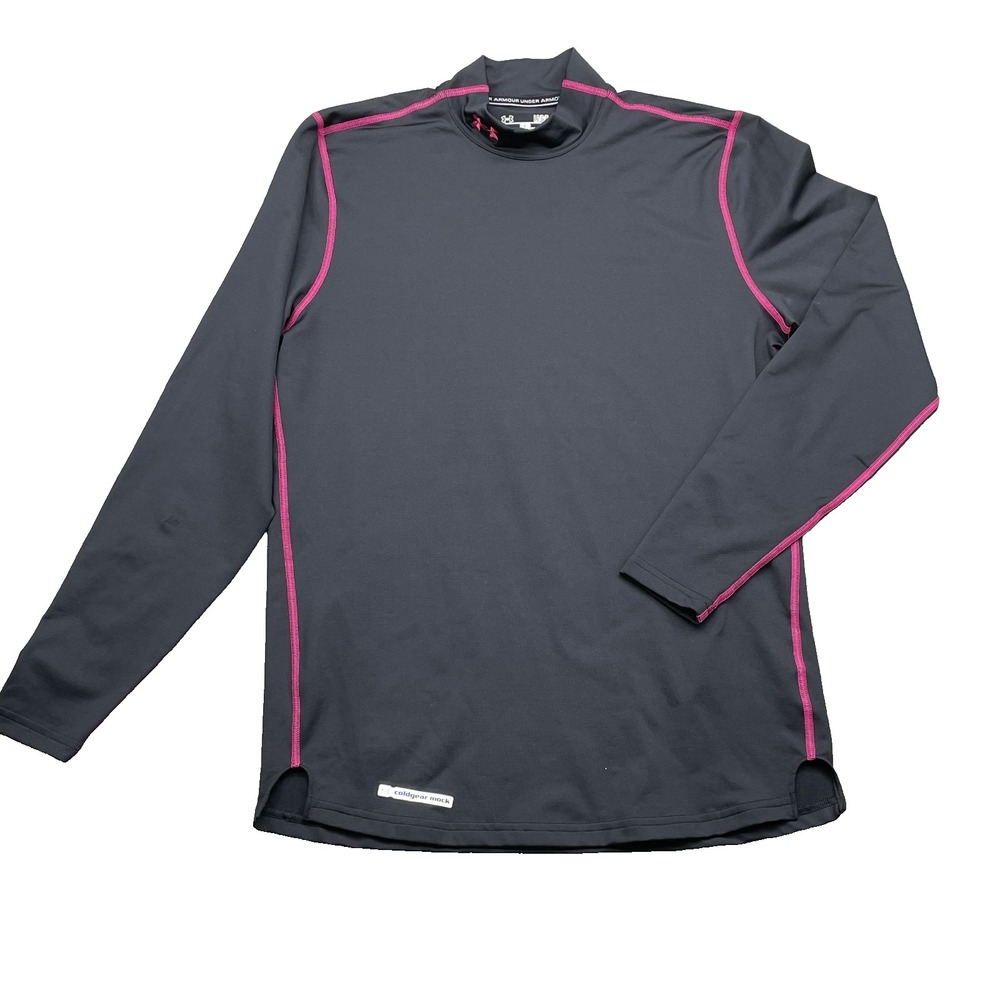 Under Armour Fitted Compression Shirt Womens Large ColdGear Sport Gorpcore Train
